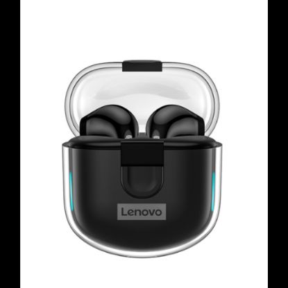 Bild von Lenovo Wireless Dual Mic Earbuds LP12 - Black