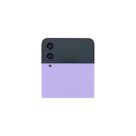 Bild von Samsung Galaxy Z Flip 4 (SM-F721B) Battery Cover Up + Outer LCD display (GH97-27947B) - Bora Purple