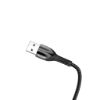 Bild von Rixus RXUC30AC Alloy USB To USB-C Data Cable 100CM Black