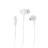 Bild von Rixus Lightning Wired Earbud Type Headphone With Microphone RXHD56LW - White