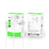 Bild von Rixus Lightning Wired Earbud Type Headphone With Microphone RXHD56LW - White