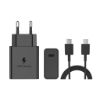 Bild von Fast Adapter 2-1 CH18W09 USB-C To USB-C 18W Black