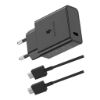 Bild von Fast Adapter 2-1 CH18W09 USB-C To USB-C 18W Black