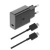 Bild von Fast Adapter 2-1 CH18W09 USB-C To USB-C 18W Black