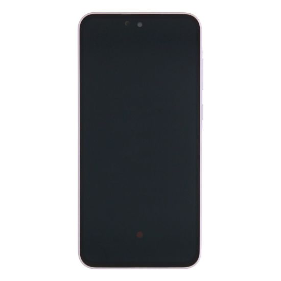 Bild von Samsung Galaxy A35 5G A356B Display And Digitizer With Frame Lavender Pre Assembled