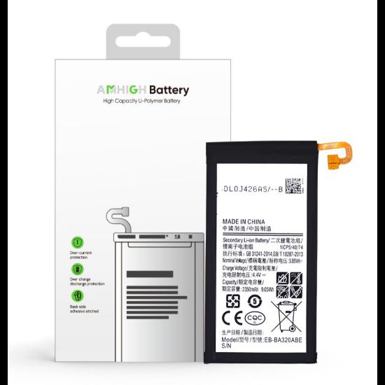 Bild von Samsung Galaxy A3 2017 (SM-A320F) Battery EB-BA320ABE -2350mAh (AMHigh Premium)