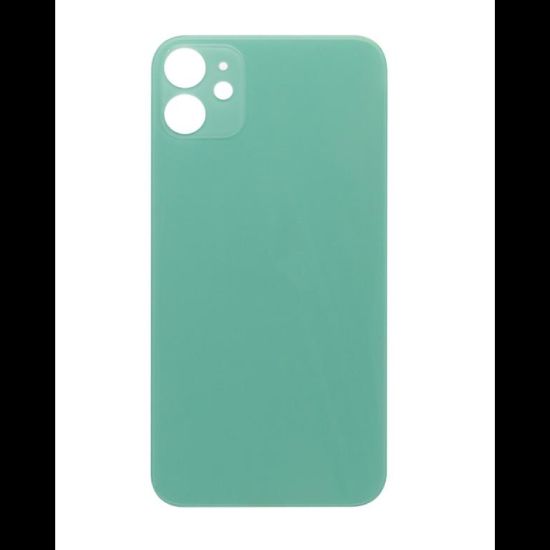 Bild von For iPhone 11 Extra Glass Green (Enlarged Camera Frame) (excl. Logo)