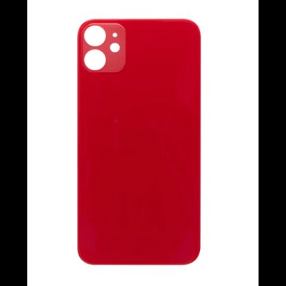 Bild von For iPhone 11 Extra Glass Red (Enlarged Camera Frame) (excl. Logo)