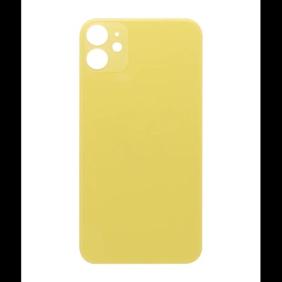 Bild von For iPhone 11 Extra Glass Yellow (Enlarged Camera Frame) (excl. Logo)