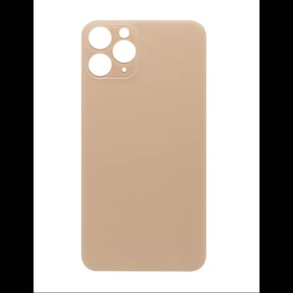 Bild von For iPhone 11 Pro Extra Glass Matte Gold (Enlarged Camera Frame) (excl. Logo)