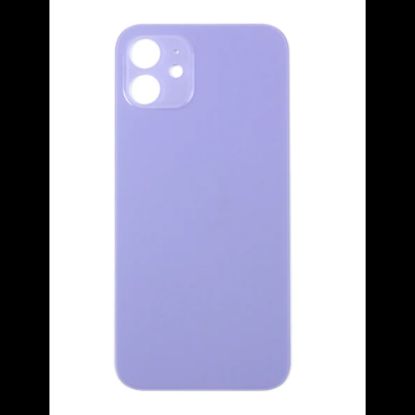 Bild von For iPhone 12 Extra Glass Purple (Enlarged Camera Frame) (excl. Logo)