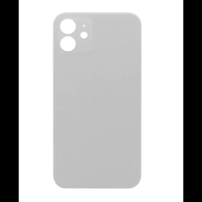 Bild von For iPhone 12 Extra Glass White (Enlarged Camera Frame) (excl. Logo)