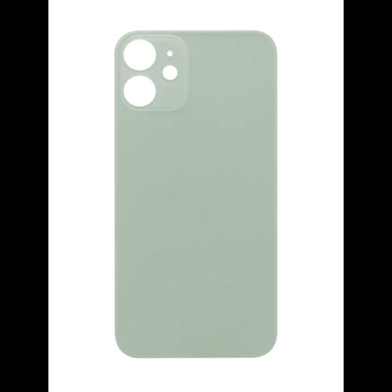 Bild von For iPhone 12 Mini Extra Glass Green (Enlarged Camera Frame) (excl. Logo)