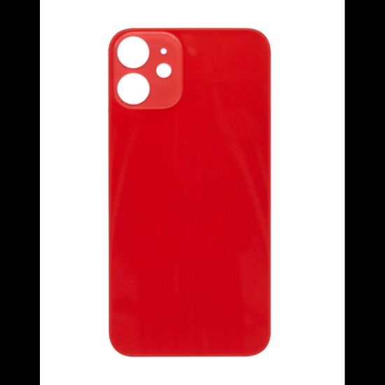 Bild von For iPhone 12 Mini Extra Glass Red (Enlarged Camera Frame) (excl. Logo)