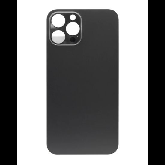 Bild von For iPhone 12 Pro Max Extra Glass Graphite Black (Enlarged Camera Frame) (excl. Logo)