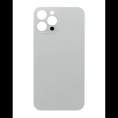 Bild von For iPhone 12 Pro Max Extra Glass Silver (Enlarged Camera Frame) (excl. Logo)