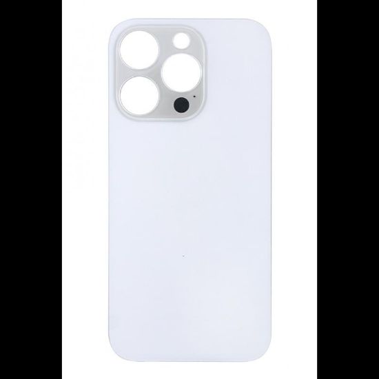 Bild von For iPhone 14 Pro Max Extra Glass Silver (Enlarged Camera Frame) (excl. Logo)