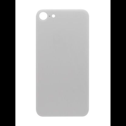 Bild von For iPhone 8 Extra Glass White (Enlarged Camera Frame) (excl. Logo)