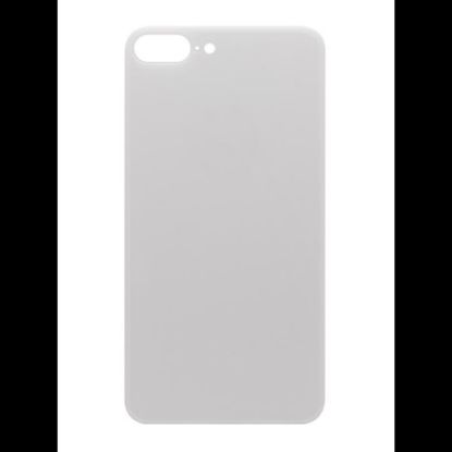 Bild von For iPhone 8 Plus Extra Glass White (Enlarged Camera Frame) (excl. Logo)