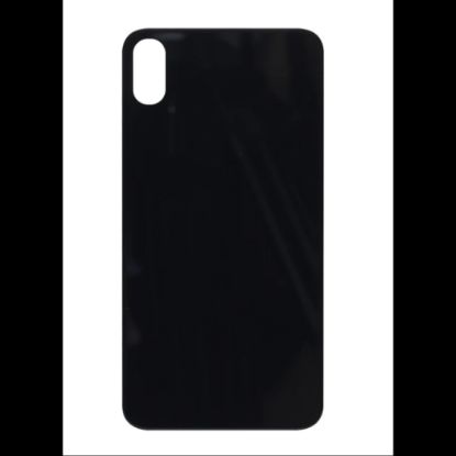 Bild von For iPhone X Extra Glass Black (Enlarged Camera Frame) (excl. Logo)