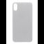 Bild von For iPhone XS Extra Glass White (Enlarged Camera Frame) (excl. Logo)