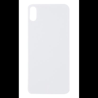 Bild von For iPhone XS Max Extra Glass White (Enlarged Camera Frame) (excl. Logo)