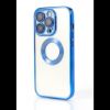 Bild von NY Glossy Phone &amp; Camera TPU Case For iPhone 15 Plus - Blue