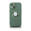 Bild von NY Carbon Glossy TPU Case For iPhone 15 Plus - Green