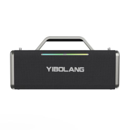 Bild von Yibolang Bluetooth Speaker X49Plus with Two Microphones Black