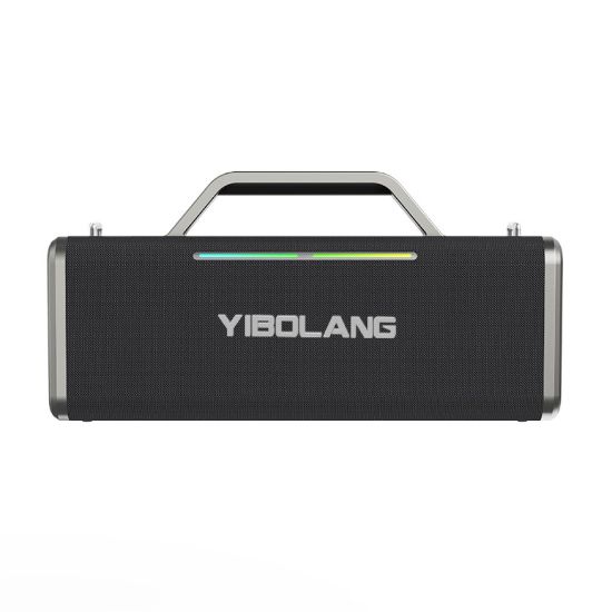 Bild von Yibolang Bluetooth Speaker X49Plus with Two Microphones Black