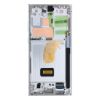 Bild von Samsung Galaxy S23 Ultra (SM-S918B) (GH82-30465G / GH82-30466G) Display Complete (No Front Camera) - Light Blue / Light Green