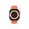 Bild von DTNO 1 DT8 Ultra Plus Smart Watch With Orange Strap Silver