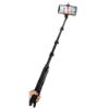 Bild von Rixus RXPH61 Extendable Cell Phone Tripod With Wireless Remote And Phone Holder 160CM Black