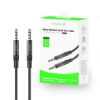 Bild von Rixus RXMU35 3.5mm AUX To 3.5mm AUX Braided Audio Cable 120CM Black