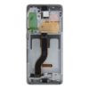 Bild von Samsung Galaxy S20 Plus (SM-G985F/SM-G986F) Soft Oled Display Complete + Frame - Cloud White