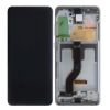 Bild von Samsung Galaxy S20 Plus (SM-G985F/SM-G986F) Soft Oled Display Complete + Frame - Cloud White