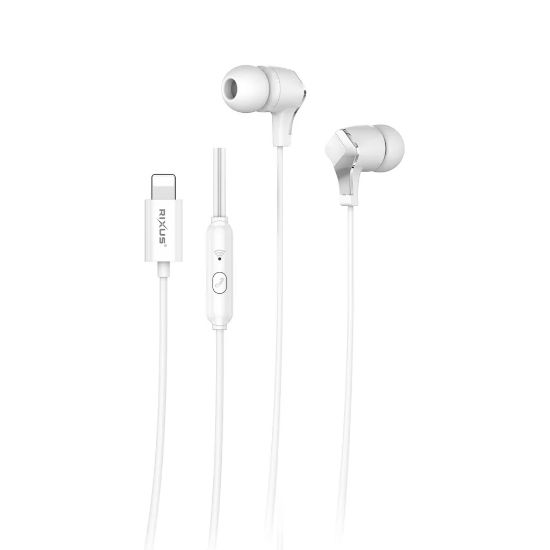 Bild von Rixus RXHD18L Stereo In-Ear Lightning Earphone