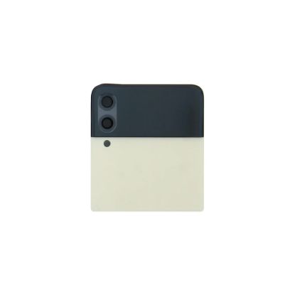 Bild von Samsung Galaxy Z Flip 3 (SM-F711B) Battery Cover + Outer LCD (GH97-26773B) - Cream