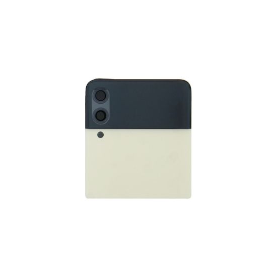 Bild von Samsung Galaxy Z Flip 3 (SM-F711B) Battery Cover + Outer LCD (GH97-26773B) - Cream