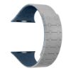 Bild von Rixus For Apple Watch 42mm, 44mm, 45mm, 49mm Silicone Band With Magnetic Cloud Grey + Blue