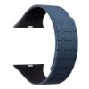 Bild von Rixus For Apple Watch 42mm, 44mm, 45mm, 49mm Silicone Band With Magnetic Blue + Midnight