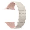 Bild von Rixus Silicone Band With Magnetic For Apple Watch 38mm, 40mm, 41mm White + Pink