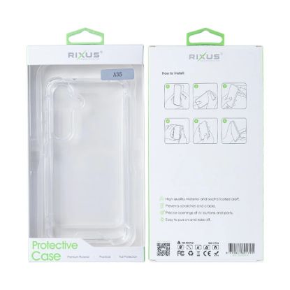 Bild von Rixus For Samsung Galaxy A35 5G A356B Anti-Burst Case Transparent