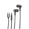 Bild von Rixus Stereo In-Ear Type-C Wired Earphone RXHD27C - Black