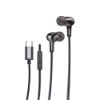 Bild von Rixus Stereo In-Ear Lightning Wired Earphone RXHD27L - Black