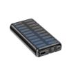 Bild von Rixus RXPB47 Solar Powerbank 20.000 mAh With Built-in Cables Black