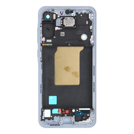 Bild von Samsung Galaxy A55 5G A556B Middle Frame (GH82-34309B) Ice Blue Service Pack