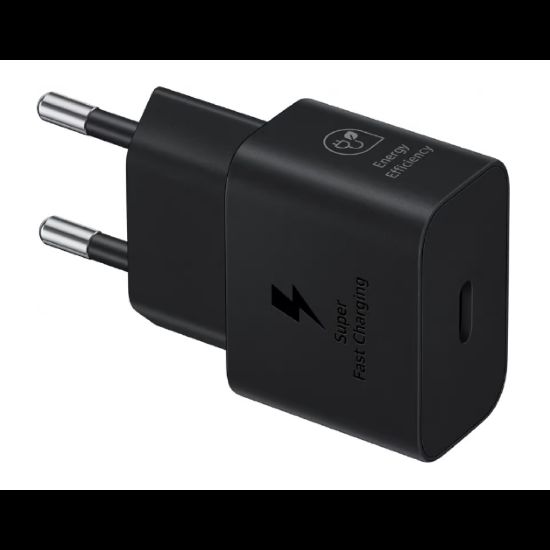 Bild von Samsung 3A Wall Charger 25W 3A (Energy Efficiency) EP-T2510NBEGEU - Black