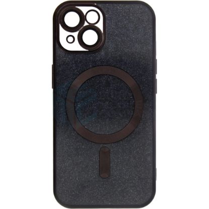 Bild von Gilter &amp; Glossy TPU Case For iPhone 15 Plus - Black