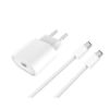 Bild von GaN USB-C Power Adapter CH3126 USB-C To USB-C Cable 100CM 35W White